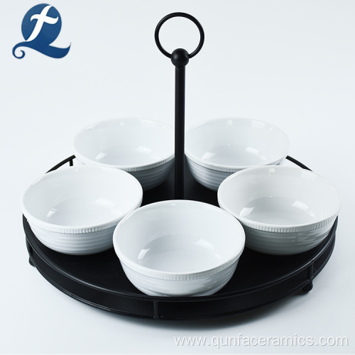 Mini Round Ceramic Bowl Combination